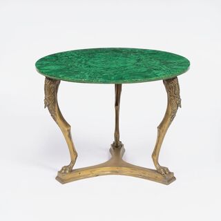 A Malachite Side-Table