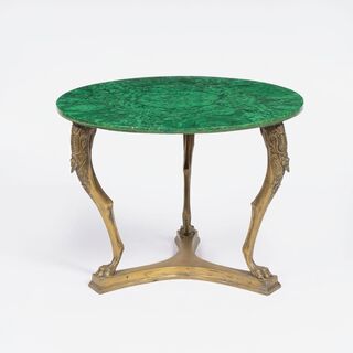 A Malachite Side-Table