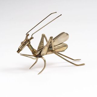 A Cutlery Sculpture 'Grasshopper'