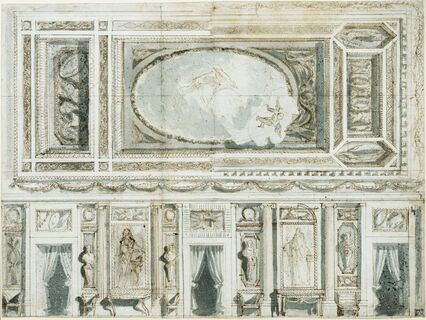 Design for Wall and Ceiling of a Palace