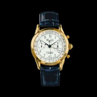 A Gentlemen's Wristwatch 'Landeron Chronograph Rattrapante'