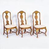 A Set of Three Baroque-Chairs