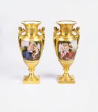 Paar feiner französischer Empire-Vasen - Bild 1