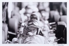 John Surtees, Ferrari, kurz vor dem Start - Bild 1