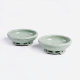 A Pair of Celadon Bowls - image 1