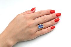 A Blue Topaz Ring - image 3