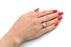 A modern Solitaire Diamond Ring - image 3