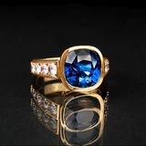 Saphir-Brillant-Ring - Bild 2