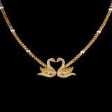 Brillant-Collier 'Schwäne' - Bild 1