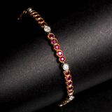 A Ruby Diamond Bracelet - image 2