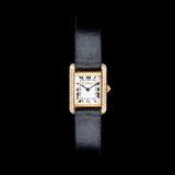 A Ladies' Wristwatch with Diamonds 'Tank' - image 1