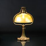 Harp Desk Lamp with Favrile Shade - image 2