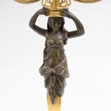 A Pair of Fine Empire Candelabras with Caryatids in the Manner of Claude Galle (1758-1815) - image 3