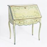 A Writing Desk 'Bureau en Pente' with Floral Painting - image 1