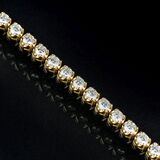 A fine, white Diamond Bracelet - image 1