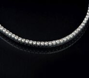 A highcarat Rivière Diamond Necklace - image 1