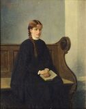 Girl in Church - image 1