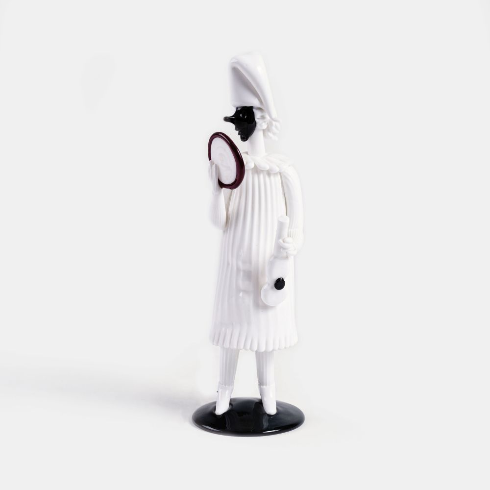 Fulvio Bianconi - 'Pulcinella con tamburello rosso' aus der 'Commedia dell'Arte' 'Pulcinella con tamburello rosso' aus der 'Commedia dell'Arte'