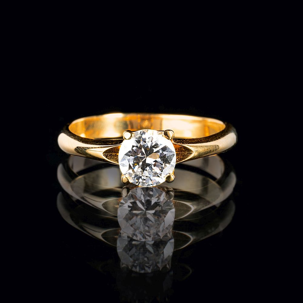A Solitaire Diamond Ring