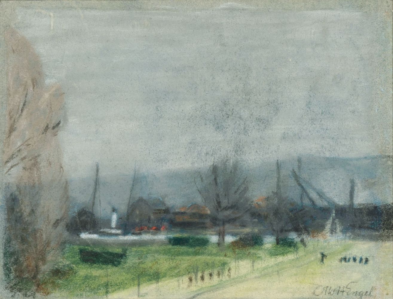 Otto Heinrich Engel - Kleiner Hafen Kleiner Hafen