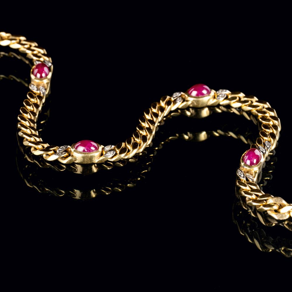 A Ruby Bracelet