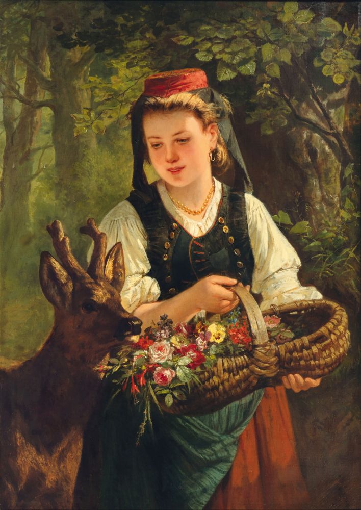 Mädchen in Tracht