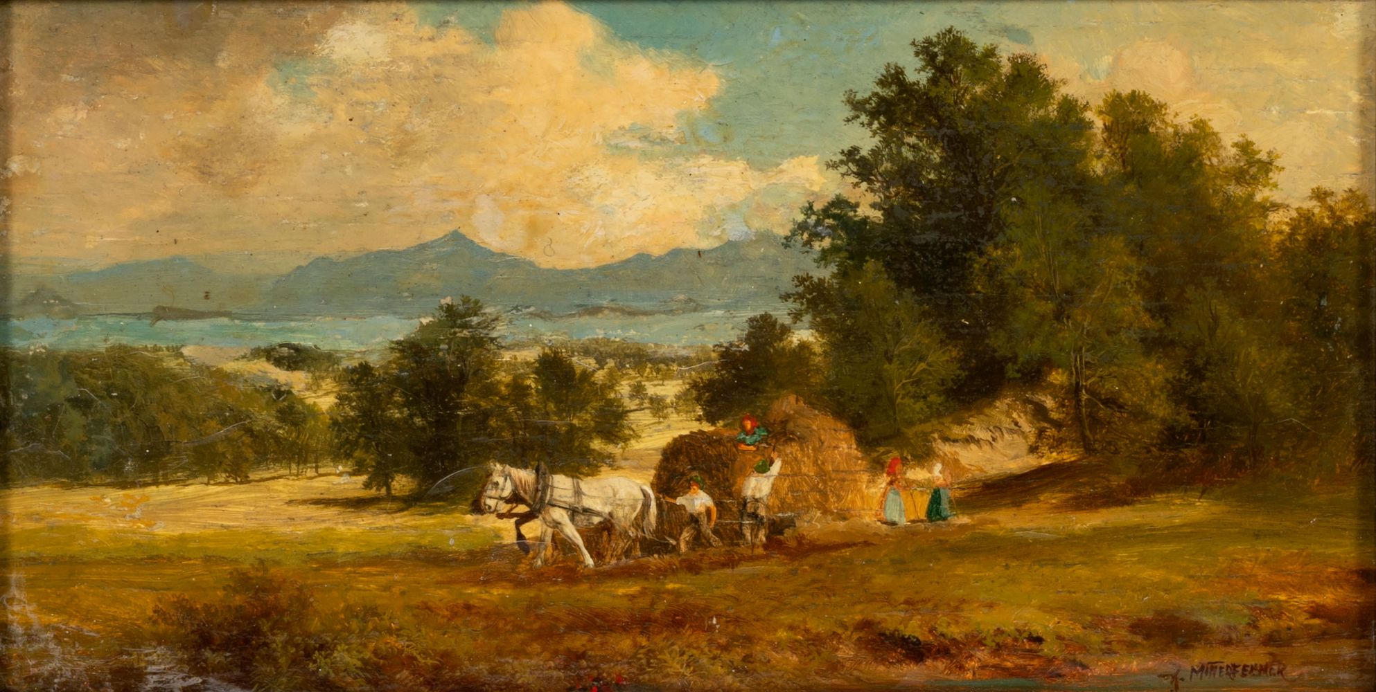 Companion Pieces: Hay Harvest and Pasture by the Lake - image 3