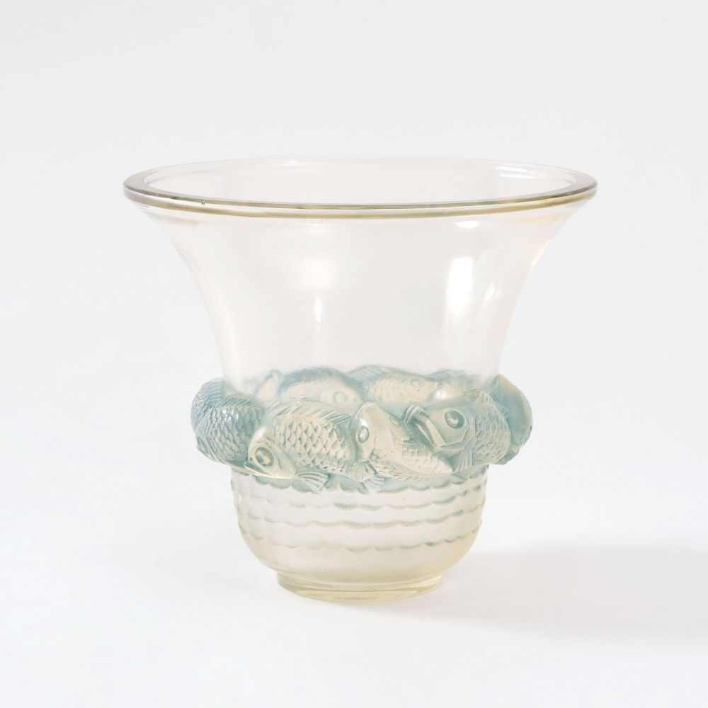 Cristallerie Lalique & Cie, gegr. 1885 von René Lalique - Art Déco Vase 'Piriac' Art Déco Vase 'Piriac'