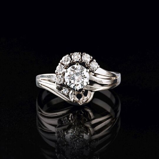 A Solitaire Diamond Ring