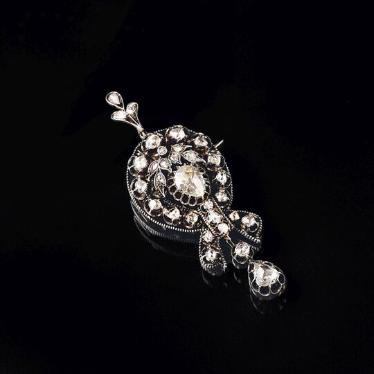 A Victorian Diamond Pendant