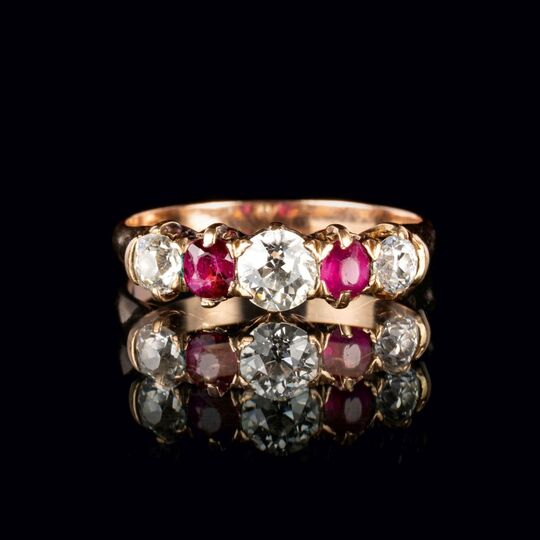 Rubin-Diamant-Ring