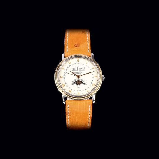 A Gentlemen's Wristwatch 'Villeret Moonphase'