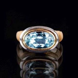 An Aquamarine Ring