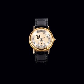 A Gentlemen's Wristwatch 'Classique with Moonphase'