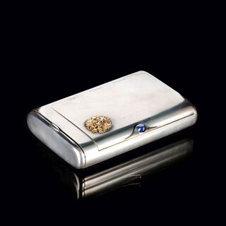 A Cigarette Case with Romanov Coat of Arms