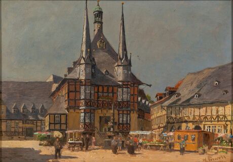 Das Rathaus von Wernigerode