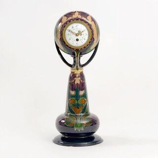 An Art Nouveau Grandfather Clock