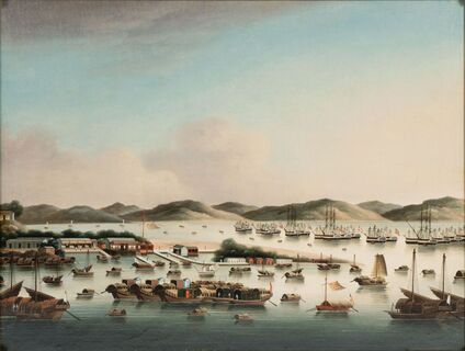 Chinesische Schule, 1. Hälfte 19. Jh. - Whampoa Reach (Port of Canton) Whampoa Reach (Port of Canton)