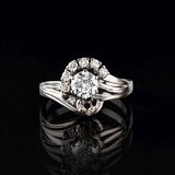 A Solitaire Diamond Ring - image 1