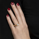 A Solitaire Diamond Ring - image 3