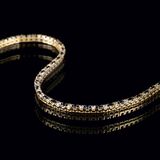 Zierliches Brillant-Saphir-Armband - Bild 1