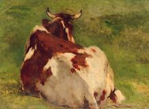Resting Cow - image 1
