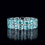A Colourful Topas Diamond Bracelet