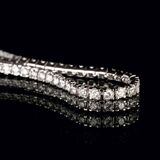 A Rare-White Diamond Bracelet - image 2