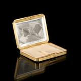 A Gold Powder Box with Enamel - image 2