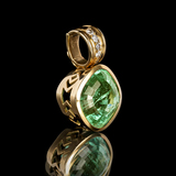 A highquality Emerald Pendant with Diamonds - image 2