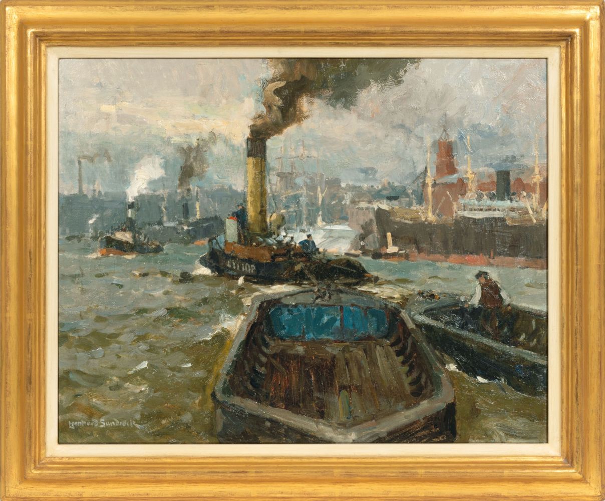 Tugboat in the Port of Hamburg - image 2