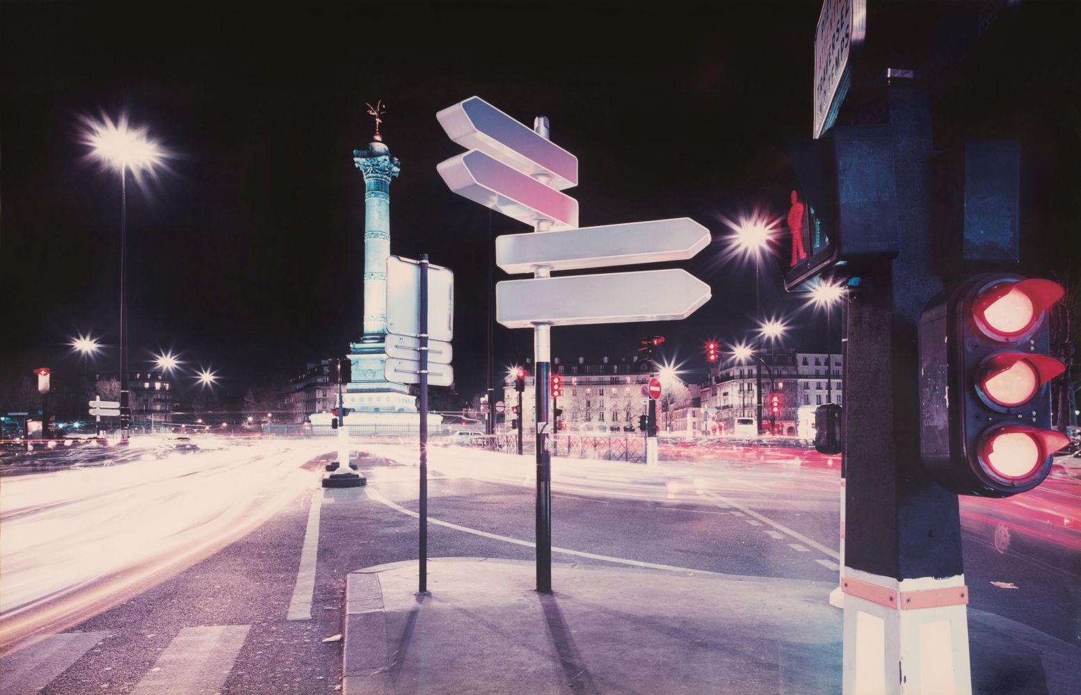Alexander Timtschenko - Roadsign (Street Scene in Paris) Roadsign (Street Scene in Paris)