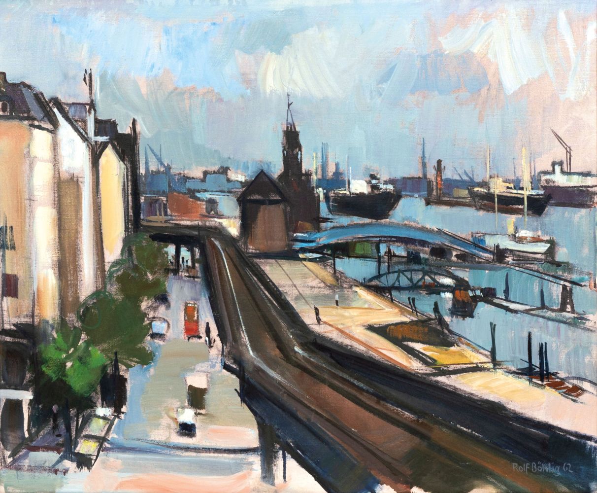 Rolf Böhlig - Hamburg, Johannisbollwerk Hamburg, Johannisbollwerk