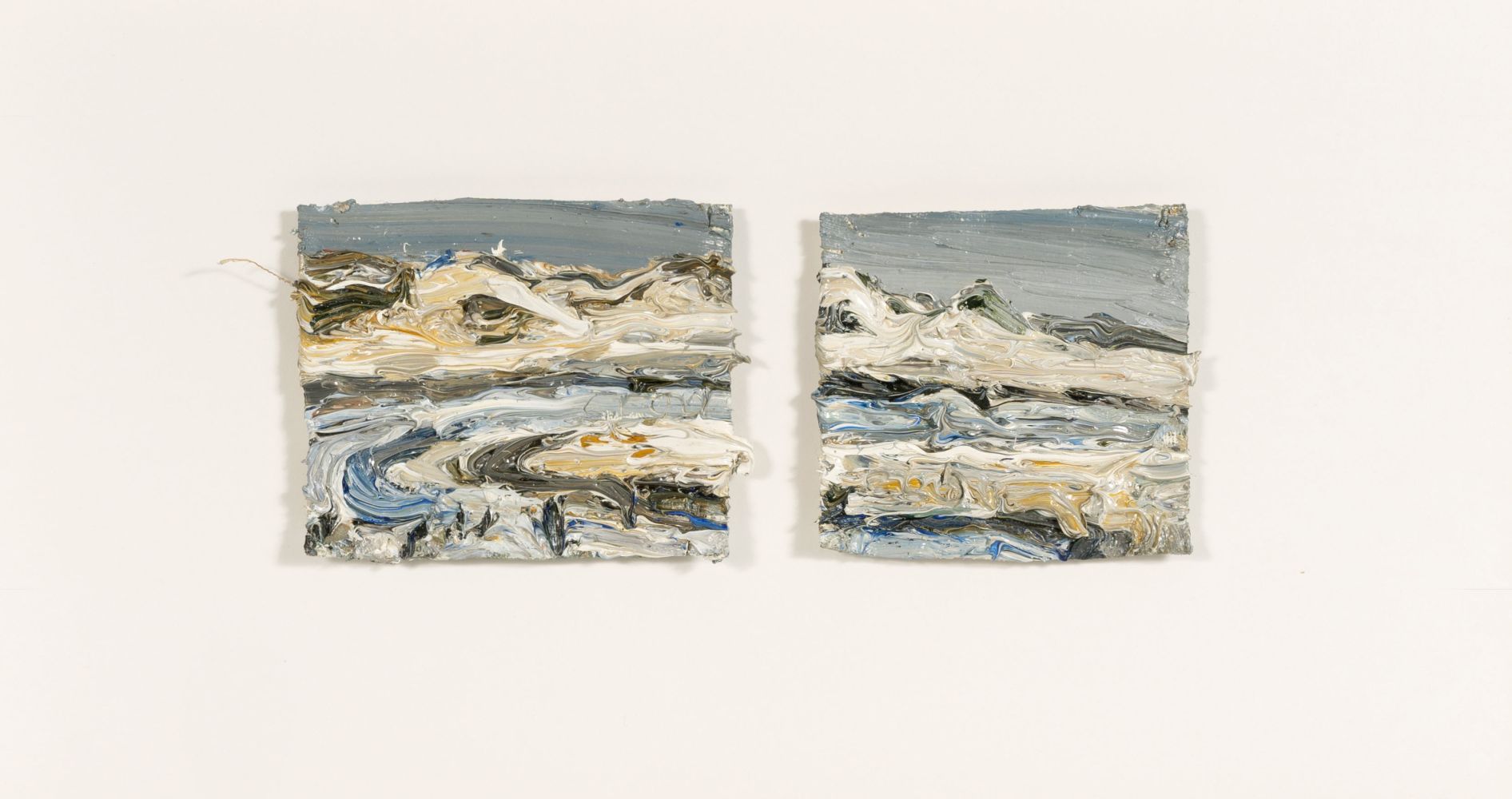 Sand Dunes in Norderney (Diptych)